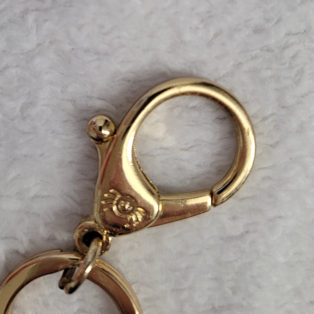 Itzy Ritzy Pom Gray Key Chain - Picture 2 of 2